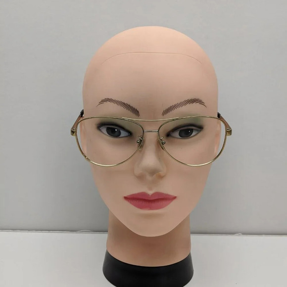 🕶️Frame only! Coach L055 STEFANIE HC7025-9013/T5 Aviator Sunglasses / ALI457🕶️ - Picture 7 of 8